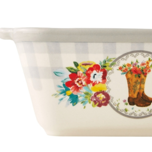 ❤️ New Pioneer Woman Sweet Romance Blossoms Mini Loaf Pans - Picture 3 of 4